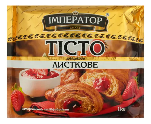 Тісто листково-дріжджове «Імператор Смаку» м/у 1кг