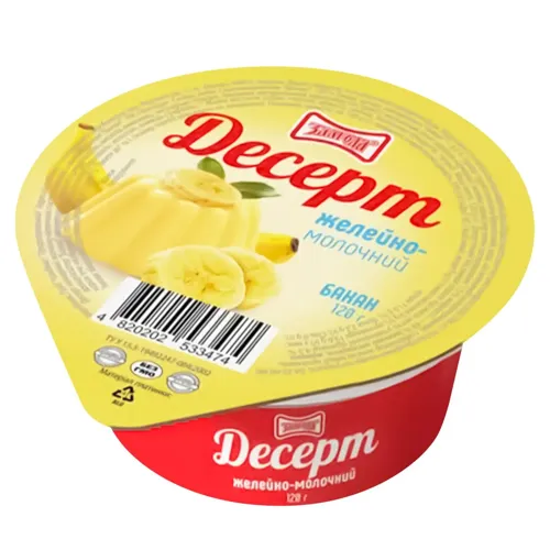 Десерт Злагода банан 120г