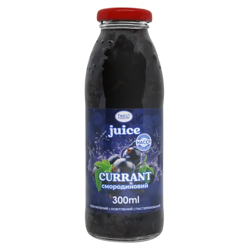 Сік Teo Food смородиновий 0,3л