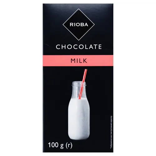 Шоколад молочний Rioba 100г