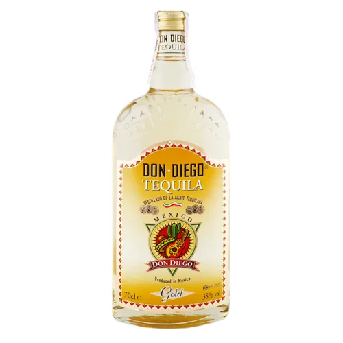 Текіла Don Diego Gold 38% 0,7л