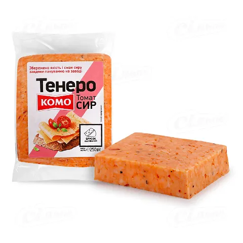 Сир «Комо» «Тенеро» «Томат» 50% порційний, 1кг