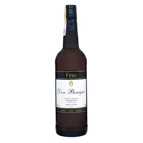 Вино Don Benigno Fino Sherry Jerez біле сухе 15% 0,75л