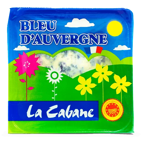 Сир La Cabane «Блю Д’Овернь» Laqueuille 52%, 125г