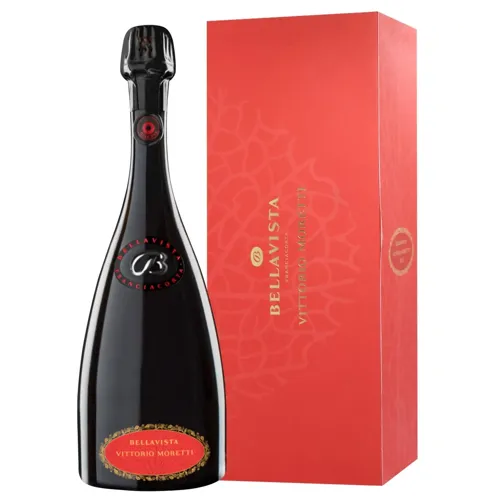 Вино ігристе Bellavista Vittorio Moretti Franciacorta Extra Brut біле екстра брют 12,5% 0,75л