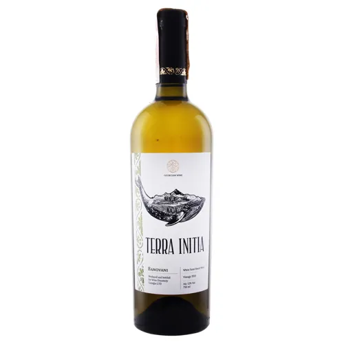 Вино 0.75л 12% біле напівсолодке Banovani Terra Initia пл