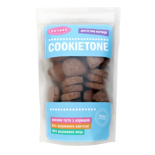 Печиво вівсяне Дигестив кориця Cookietone д/п 150г
