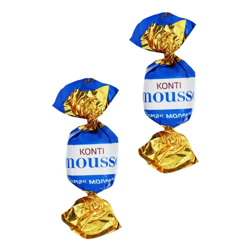 Цукерки Молоко Mousse Konti кг