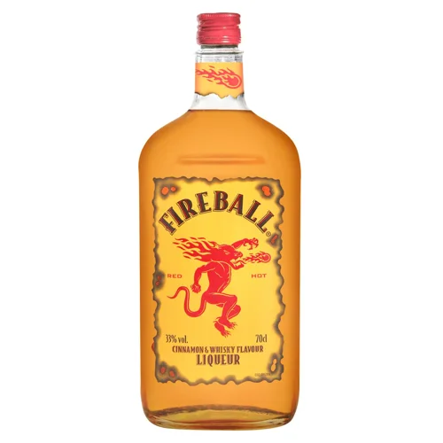 Лікер Fireball зі смаком кориці та віскі 33% 0,7л