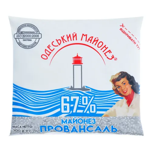 Майонез 67% Провансаль Одеський майонез м/у 300г