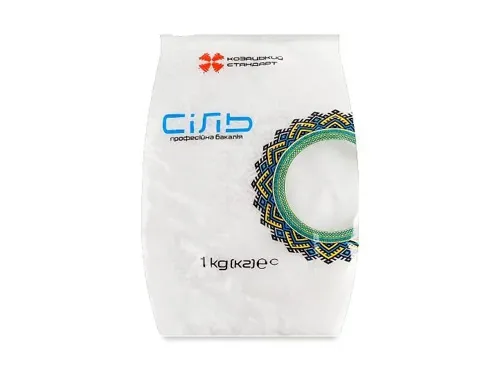 Сіль кам'яна «Козацький стандарт», 1кг