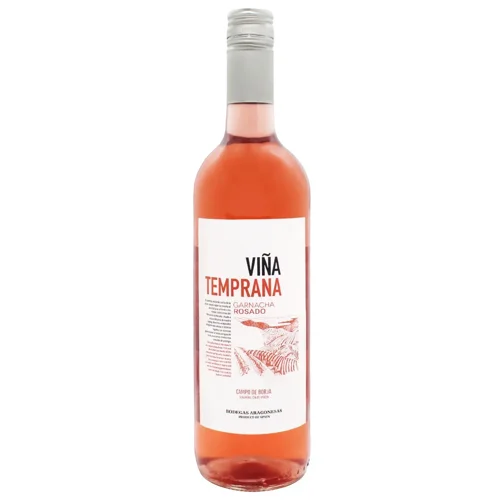 Вино Vina Temprana 0,75л сухе рож.13,5% 2024 ІспаніяИ052