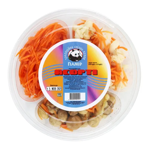 Асорті по-корейськи Памір п/у 270г