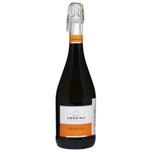 Вино ігристе Rocca Cerrina Prosecco біле брют 11% 0,75л