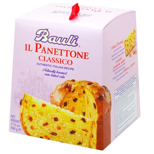 Кекс Bauli il Panettone Classico з родзинками та апельсиновою цедрою 500г