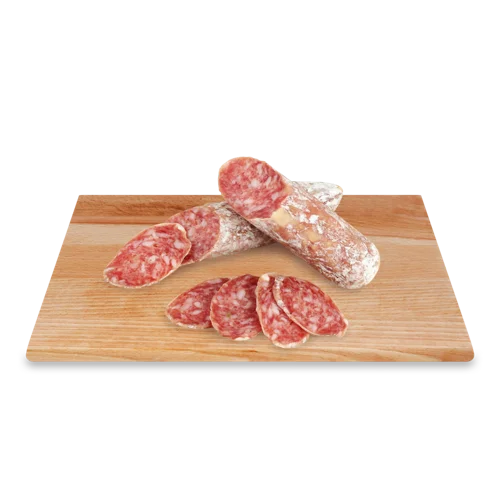 Ковбаса Салямі Поліська Шкварка Сиров'ялена, кг