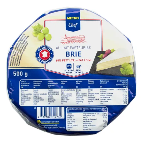 Сир Metro Chef Брі м'який 60%, 500г