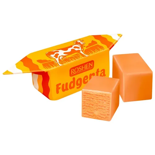 Цукерки Roshen Fudgenta з молочно-тираженої маси кг