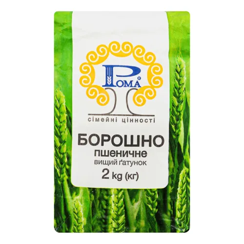 Борошно пшеничне Рома м/у 2 кг