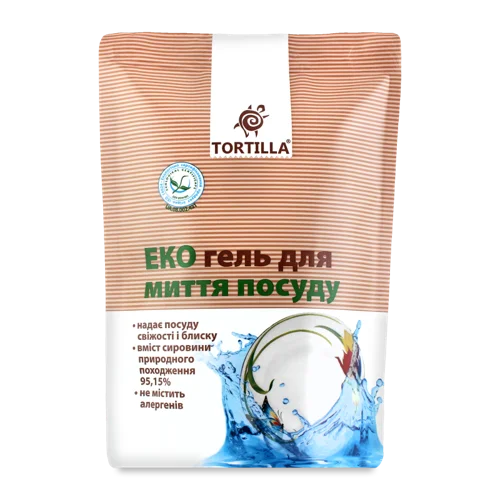 Гель для миття посуду TORTILLA, запаска, 500 мл
