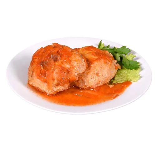 Тефтелі курячі в томатному соусі