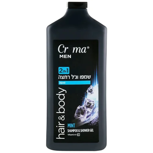 Шампунь-гель Crema Men М'ята для душу 2в1 700мл