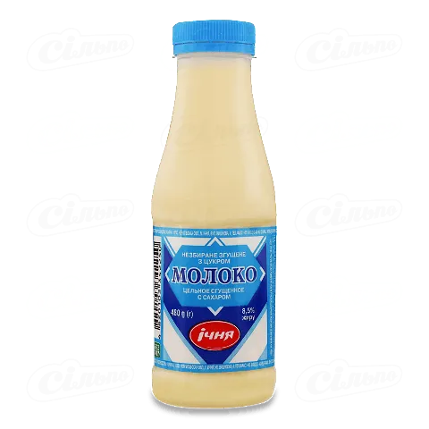 Молоко згущене «Ічня» незбиране з цукром 8,5%, 480г