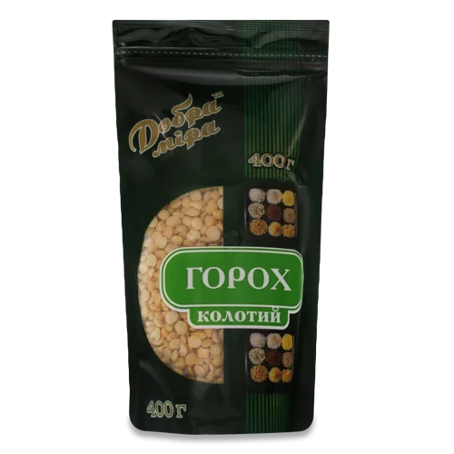 Горох Колотий Вищого Ґатунку, д/п 400г