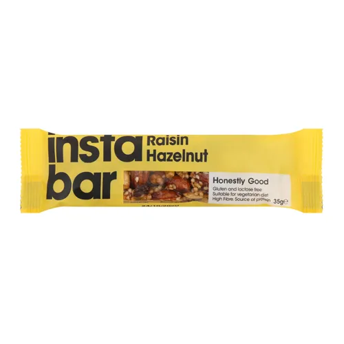 Батончик Raisin Hazelnut Instabar м/у 35г