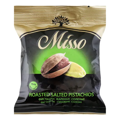Фісташки смажені Misso м/у 75г