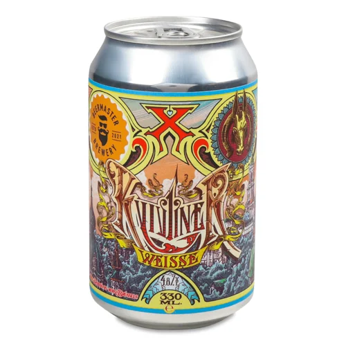 Пиво La Mule Kyivliner Weisse світле з/б 0,33л
