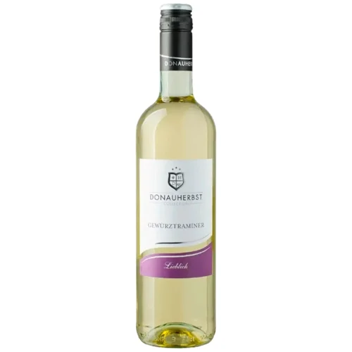 Вино Donauherbst Gewürztraminer біле напівсолодке 11,5% 0,75л
