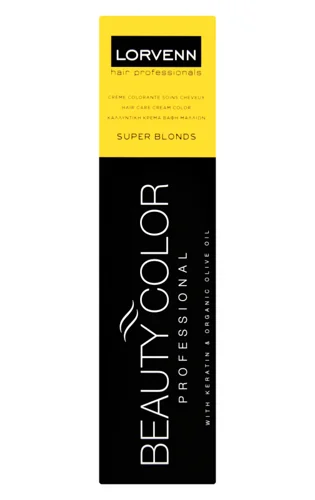Крем-фарба Для Волосся Beauty Color №1001 Lorvenn, Вищого ґатунку, 100 мл