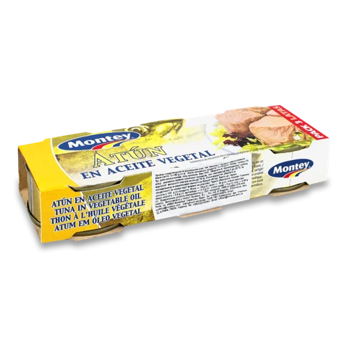 Тунець Подріб Вищого Ґатунку, З/Б, 3 Х 80 Г