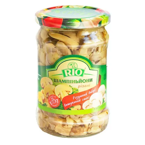 Шампіньйони Rio різані 280г