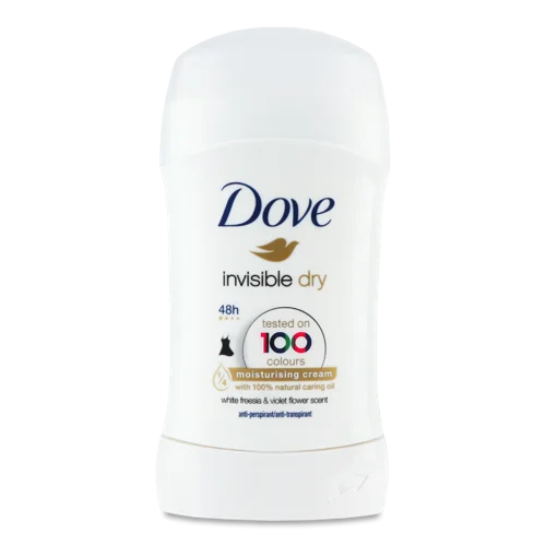 Антиперспірант-олівець Dove Invisible Dry, 40 мл