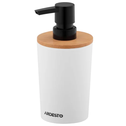 Диспенсер для мила Ardesto Minimalism білий 380мл