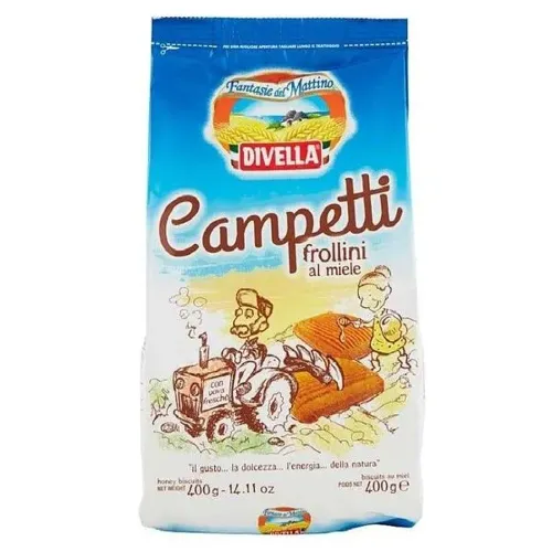 Печиво Divella Campetti Al Miele, 400г