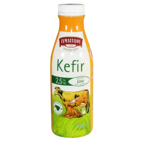 Кефір Zemaitijos 2.5% 450г