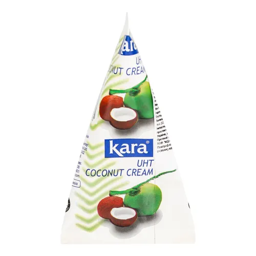 Вершки 24% кокосові ультрапастеризовані Kara т/п 65г