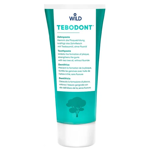 Зубна паста Dr. Wild Tebodont-F з олією чайного дерева без фториду 75мл