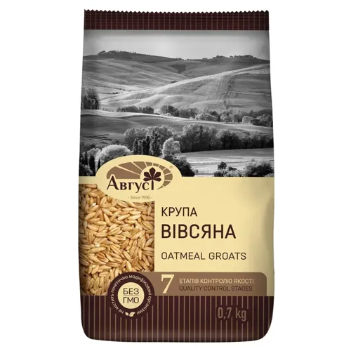 Крупа вівсяна Август, 700г