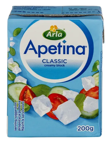 Сир 40% м'який Classic Apetina Arla п/п 200г