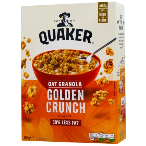 Гранола Quaker вівсяна 500г
