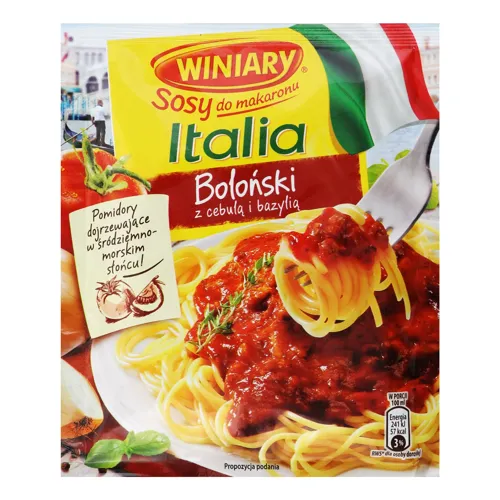 Суміш для приготування соусу італійської кухні Болоньєзе Winiary м/у 46г