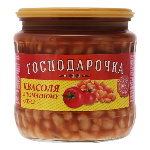 Квасоля в томатному соусі Господарочка с/б 450г