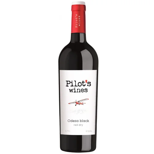 Вино Pilot’s wines Odesa black червоне сухе 12% 0.75л