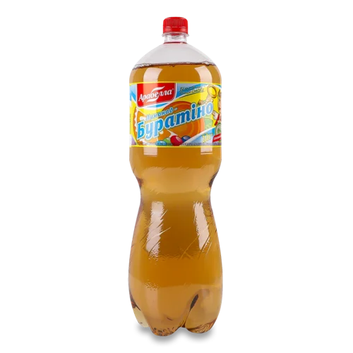 Напій Безалкогольний Сильногазований Соковмісний Лимонад-Буратіно, п/пл 2л