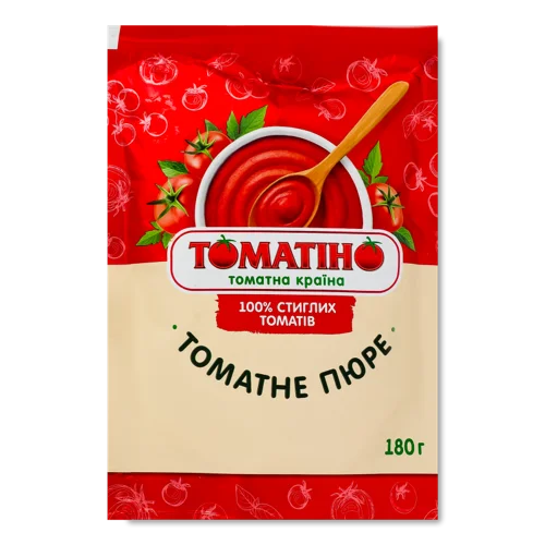 Томатне пюре асептичне, Томатіно, в/ґ, 180г