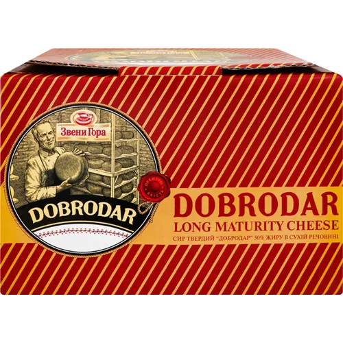 Сир Звени Гора Добродар твердий 50% ваговий